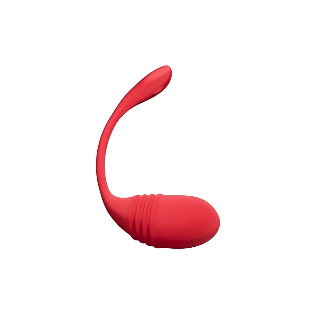 Mini vibrator LOVENSE – VULSE EGG, control prin aplicație, pentru stimularea punctului G și a clitorisului, 2 motoare indepedente, 15 cm, culoare roz