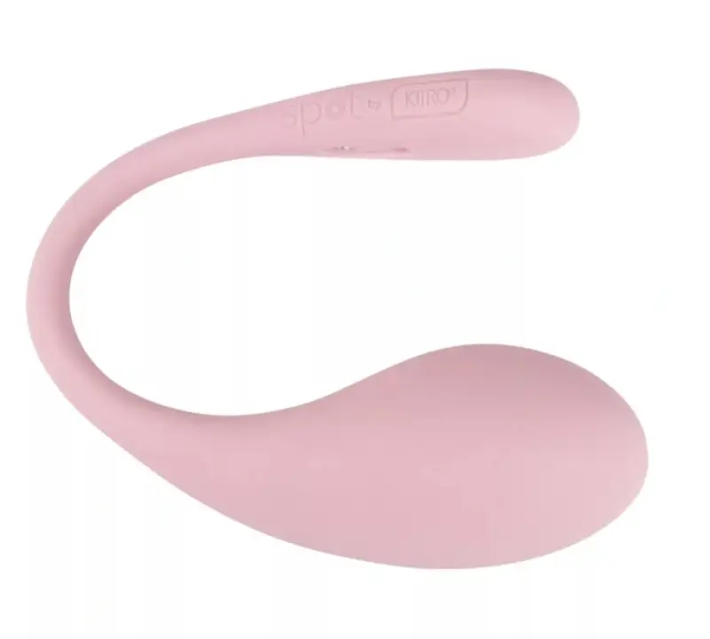 Ou Vibrator Spot Kiss Me Bluetooth App Connect, Silicon, USB, Roz, 8.3 cm
