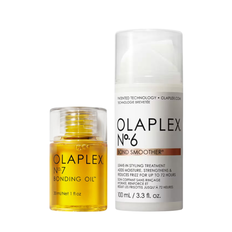 Pachet Olaplex Ulei No. 7 si Crema Reparatoare No. 6 – Anti-electrizare si stralucire