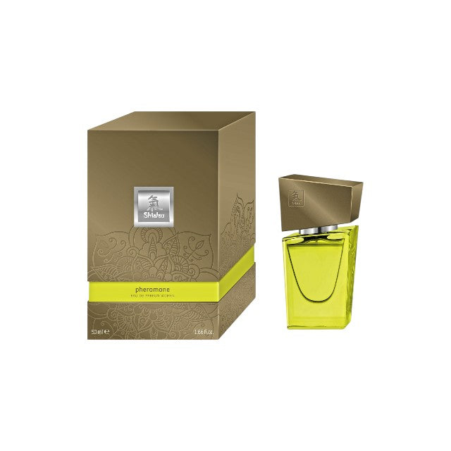 Parfum cu feromoni HOT Shiatsu – Pheromone Women, pentru femei, lime, 50 ml