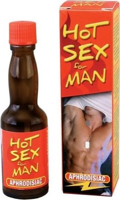 Picaturi afrodisiace pentru El – Hot Sex Man, 20 ml