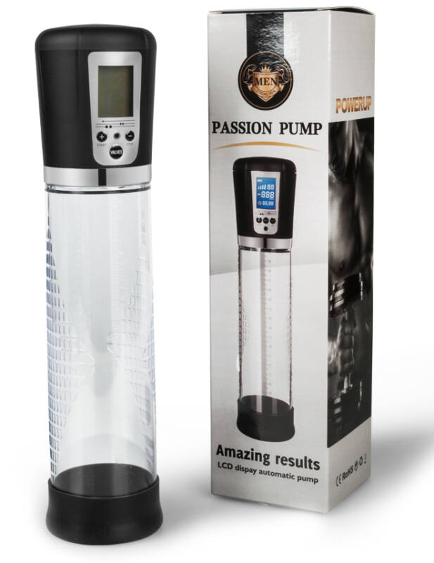 Pompa Electrica Automata Pentru Marirea Penisului 4 Moduri Presiune Incarcare USB Display LCD Passion Pump