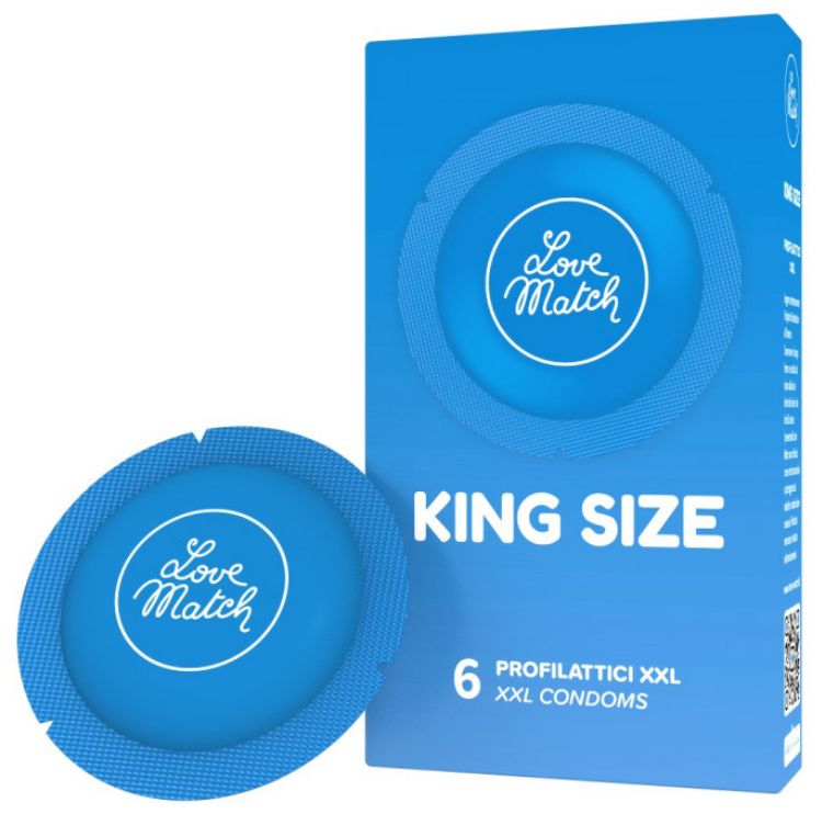 Prezervative Love Match King Size – 6 bucati