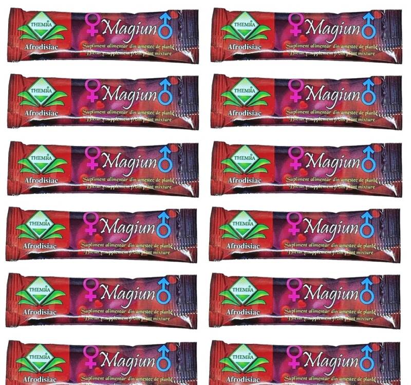 Set 12 Bucati -Supliment Alimentar pe Baza de Magiun cu Potential Afrodisiac THEMRA, 12×12 grame