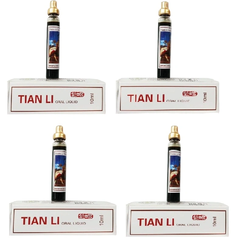 Set 4 Fiole TIANLI pentru Imbunatirea Potentei si Erectiei, 4×10 ml