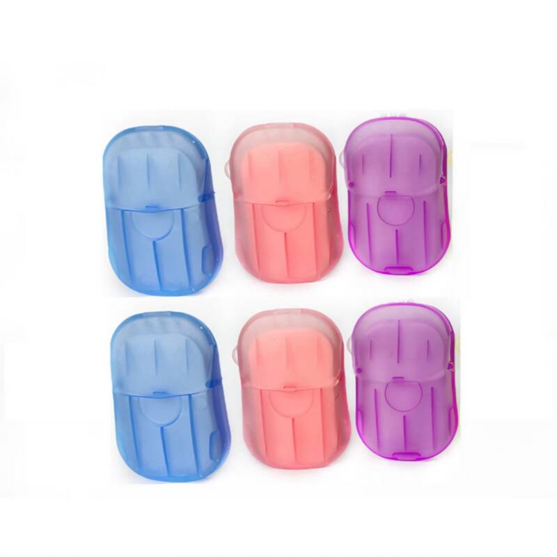 Set 6 dispozitive cu foite de sapun, 120 foite, multicolor, CEZI