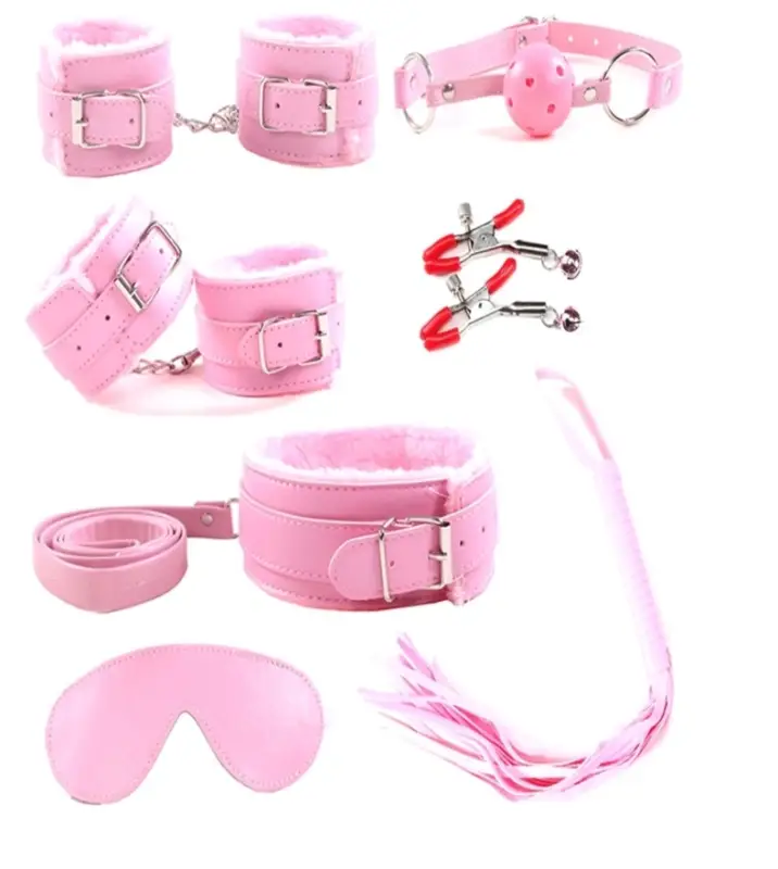 Set BDSM 7 Piese Obey Me!, Roz, Guilty Toys