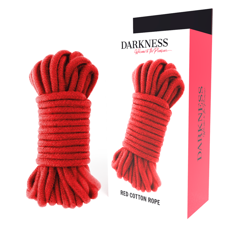 Soft bondag – Japanese Rope 5 M Rosu