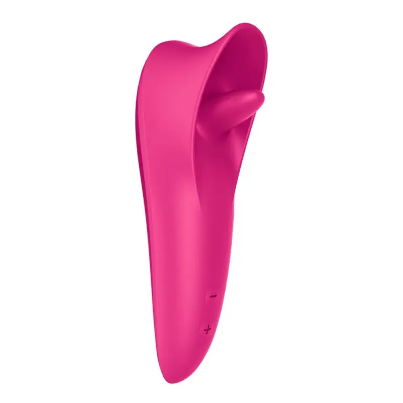 Stimulator Tongue Master, 9 Moduri Vibratii, 9 Moduri Licking, Silicon, USB, Fucsia, 14.4 cm
