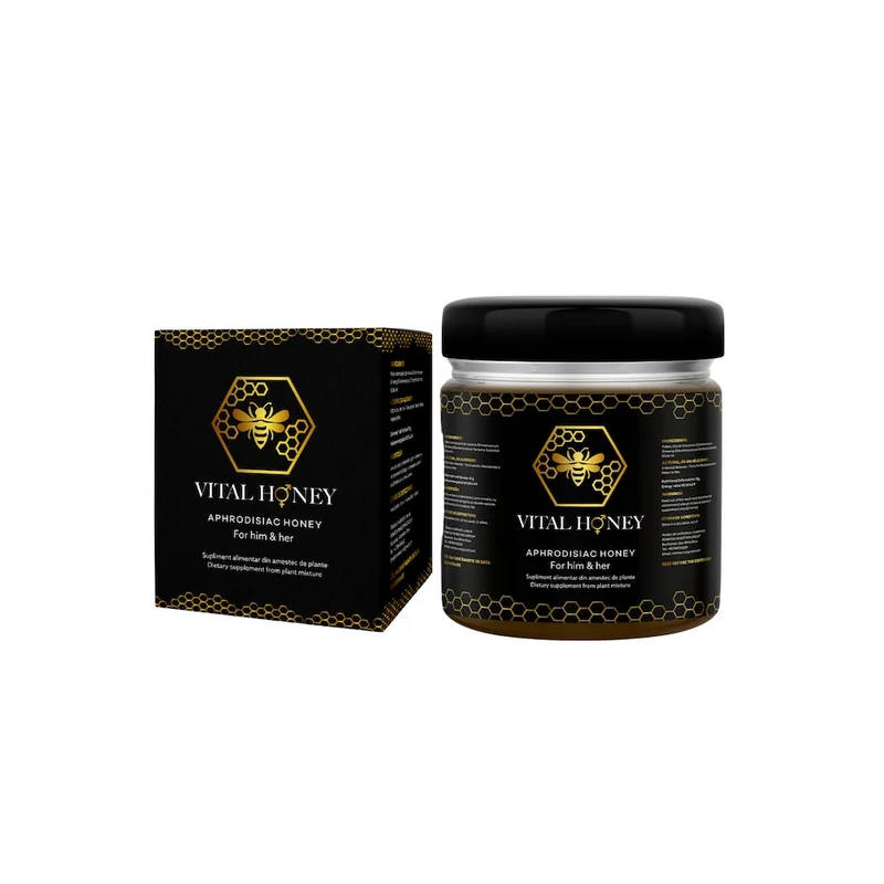 Supliment alimentar pe baza de miere VITAL HONEY, unisex, poate