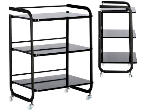 Ucenic Salon Coafor 63 cm – 3-PK-0040 | Alb – Negru
