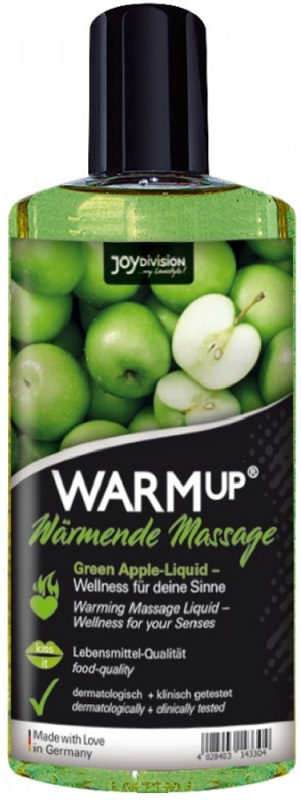 Ulei de masaj Warmup – Mere Verzi 150 ml