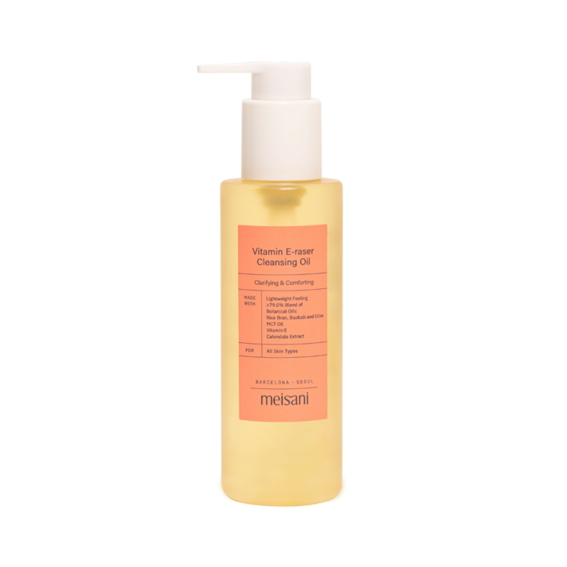 Ulei demachiant pentru piele sensibila cu Vitamina E Meisani 150ml