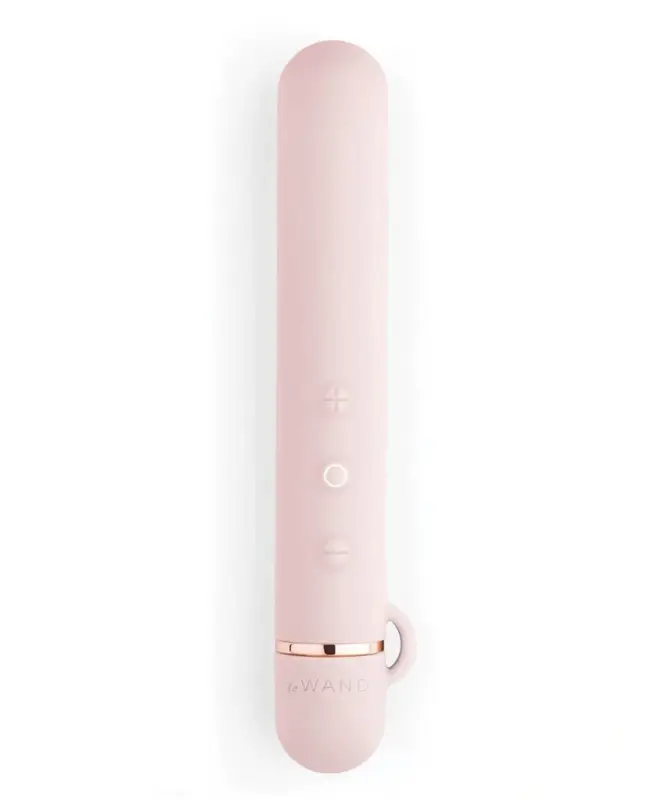 Vibrator Baton cu Accesoriu Detasabil, Silicon, USB, Roz, 12.4 cm