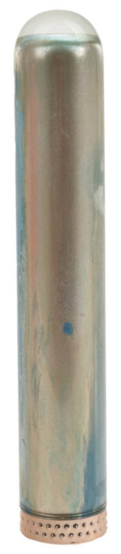Vibrator Bullet Vibe Glass, 10 Moduri Vibratii, Sticla, USB Magnetic, Auriu, 9 cm, Guilty Toys, Glamour