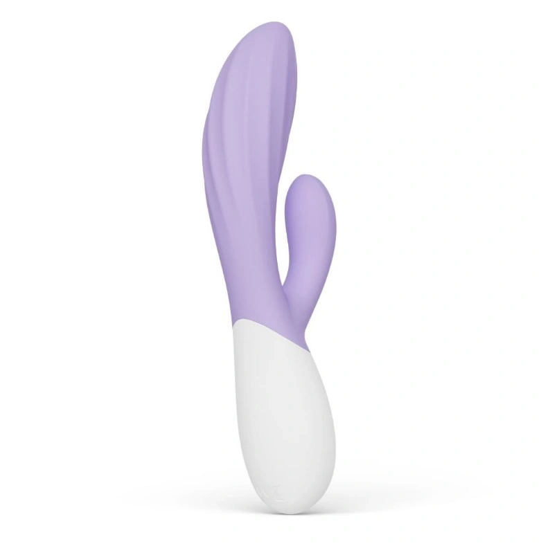 Vibrator Lelo INA Twist, Control Aplicatie Mobila, Silicon, USB, Mov Deschis, 19.5 cm
