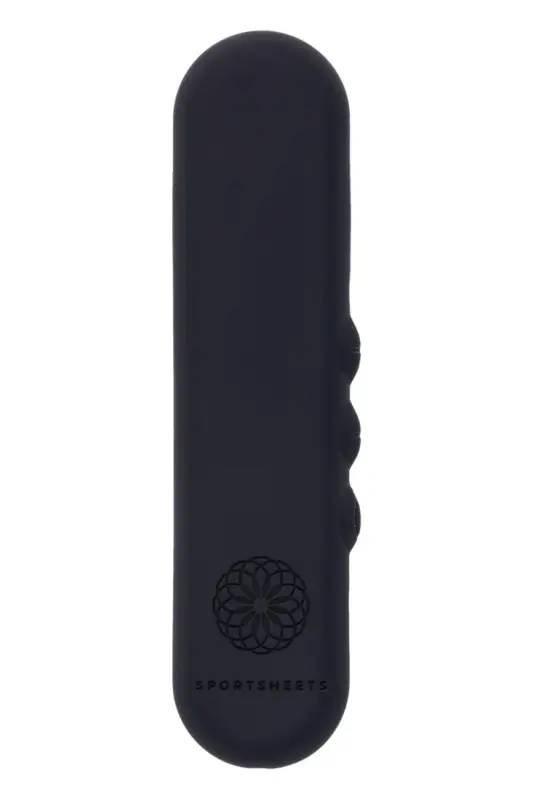 Vibrator Mini Pivot Flat Bullet, 5 Viteze, Silicon, USB, Negru, 10 cm