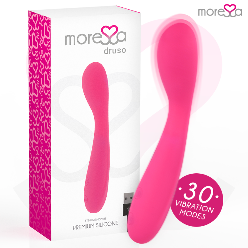 Vibrator MORESSA – DRUSO GY POINT DUO, pelvian, reîncarcabil, din si
