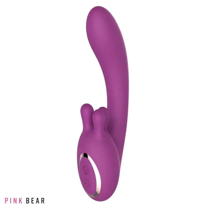 Vibrator Nexon, 9 Moduri Rotatii, 9 Moduri Vibratii, Silicon, USB, Mov, 19.4 cm