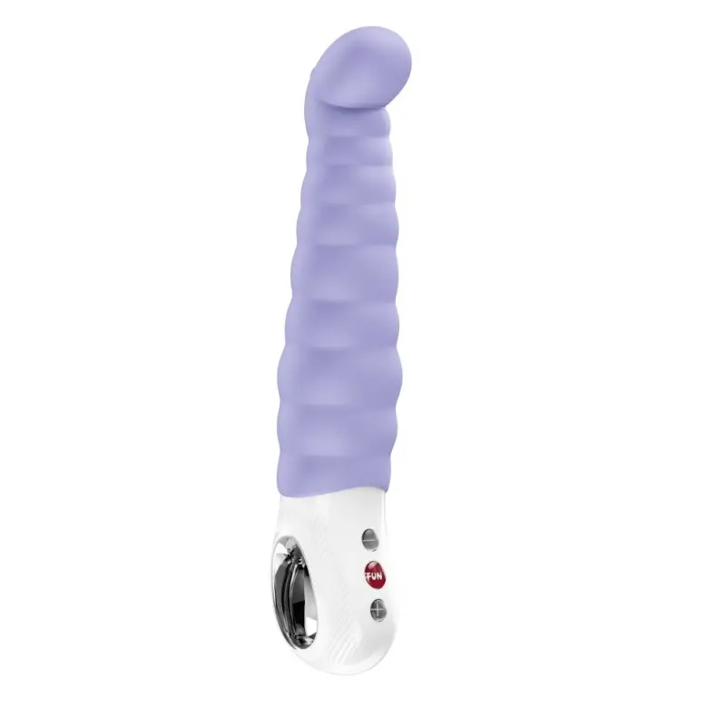 Vibrator Patchy Paul Fun Factory, 6 Moduri Vibratii, 6 Intensitati de Viteza, Silicon, USB, Mov, 22.8 cm