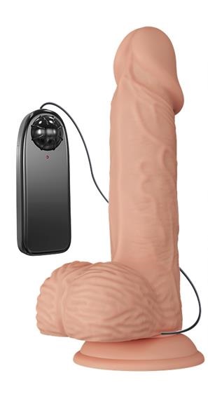 Vibrator Realist Beautiful Catoblepas LifeLike Skin, Natura, 20.6 cm