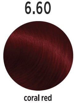 Vopsea de par Profesionala ELEMENT Coral Red 6.60 – 100 Ml