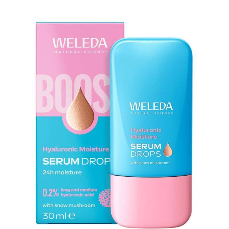 Weleda Hyaluronic Moisture Serum Drops with Snow Mushroom 30ml