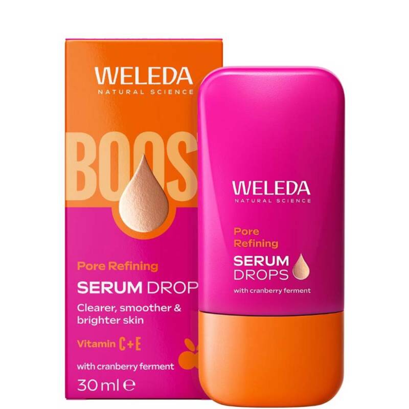 Weleda Pore Refining Vitamin C Serum Drops with Cranberry 30ml